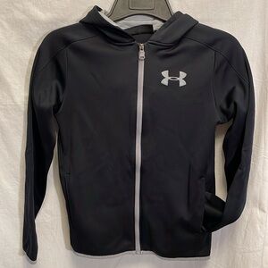 Under Armour Youth Large Black Zipper Hoodie
